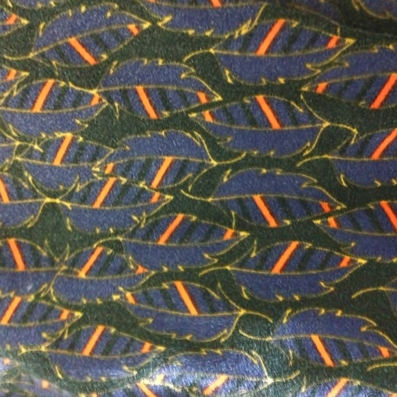 LuLaRoe Leggings candy popsicles macaroon feathers - Picture 4 of 8